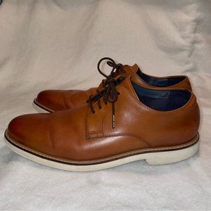 Cole Haan Allister Oxford Plain Toe Casual Shoes - Brown Size 10M